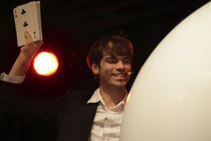 Zauberer mit echten Vegas-Shows