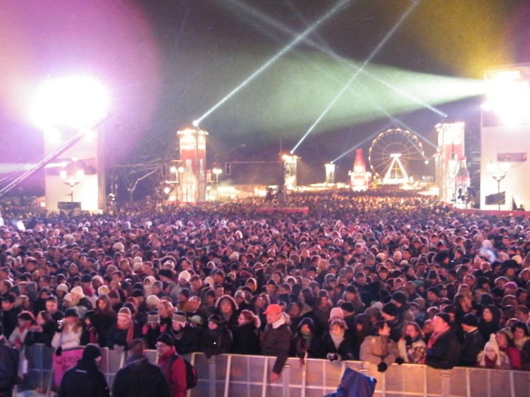 Silvester am Brandenburger Tor