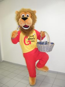 Maskottchen WITTI (Stadtgalerie Witten)